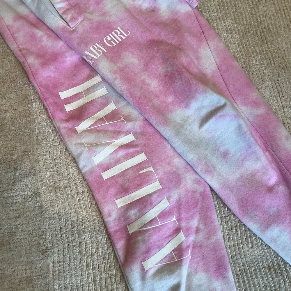 Aaliyah Tie Dye Baby Girl Sweatpants
